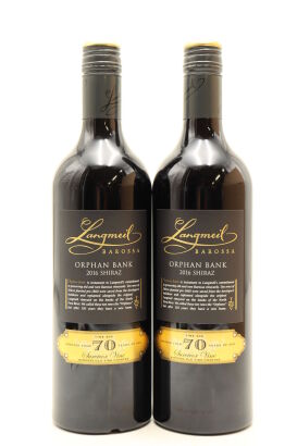 (2) 2016 Langmeil Winery 'Orphan Bank' Shiraz, Barossa Valley