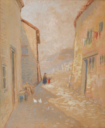Blythe Fletcher - Untitled Village Scene&nbsp;