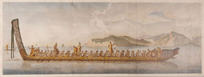A 20th Century Editioned Print of a Waka