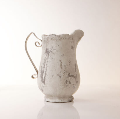 A Painted Terracotta Jug