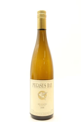 (1) 2008 Pegasus Bay Bel Canto Dry Riesling, Waipara [JR17]