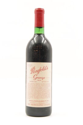 (1) 1990 Penfolds Grange Bin 95, South Australia [JR18][RP96]