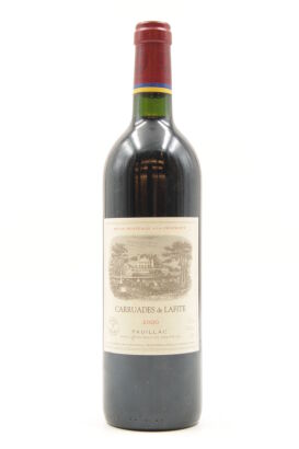 (1) 2000 Carruades de Lafite, Pauillac