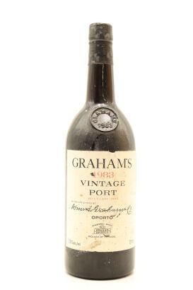 (1) 1983 W & J Graham's Vintage Port, Portugal [JR16.5]