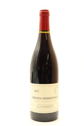 (1) 2013 Domaine Alain Graillot Crozes-Hermitage, Rhone [JR17.5]