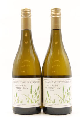 (2) 2015 Pyramid Valley Vineyards Field of Fire Chardonnay, Canterbury