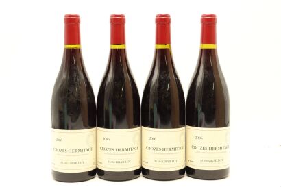 (4) 2006 Domaine Alain Graillot Crozes-Hermitage, Rhone [JR16]