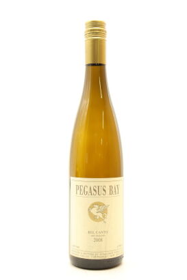 (1) 2008 Pegasus Bay Bel Canto Dry Riesling, Waipara [JR17]