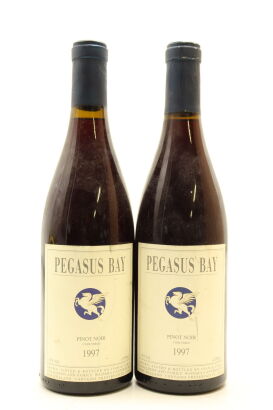 (2) 1997 Pegasus Bay Pinot Noir, Waipara Valley