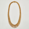 18ct Yellow Gold, Vintage, 42cm Fringe Necklace