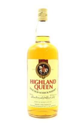 (1) Highland Queen Fine Old Scotch Whisky, 42.3% ABV, 1125ml, Circa 1980s