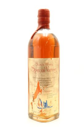 (1) Michel Couvreur 'Special Vatting' Peaty Malt Whisky, 45% ABV