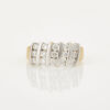 18ct Yellow/White Gold, Modern Channel Set 1.00ct Diamond Ring