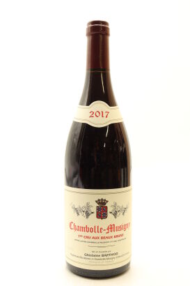 (1) 2017 Domaine Ghislaine Barthod Aux Beaux Bruns, Chambolle-Musigny Premier Cru