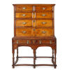 A George III Mahogany Chest on Oak Stand&nbsp;