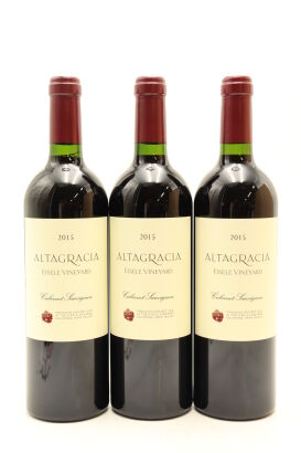 (3) 2015 Eisele Vineyard 'Altagracia' Cabernet Sauvignon, Napa Valley