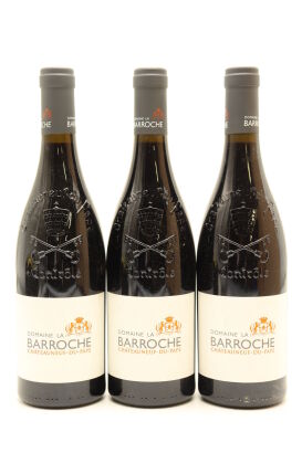 (3) 2016 Domaine La Barroche Chateauneuf-du-Pape Signature, Rhone [JR16]