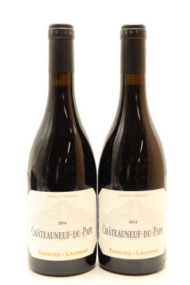 (2) 2016 Tardieu-Laurent Chateauneuf-du-Pape, Rhone [JR17] [WE95] [WS93]