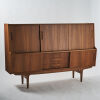 A Tall Teak Danish Sideboard - 2