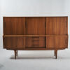 A Tall Teak Danish Sideboard - 3