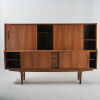 A Tall Teak Danish Sideboard - 4