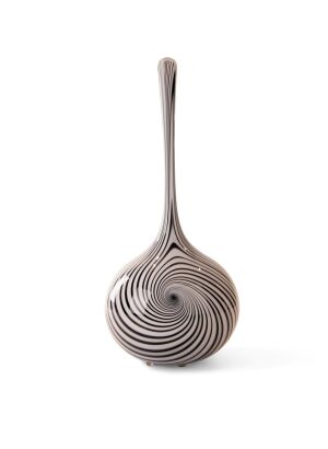 A Jeff Holmwood Style Vortex Art Glass Vase