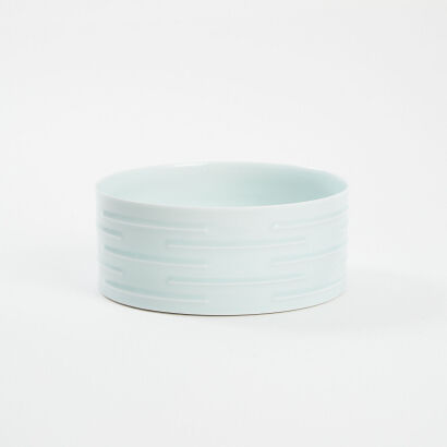 A Ceramic Serving Bowl by Byung Sik Moon