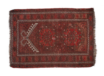 A Hand-Knotted Turkish Prayer Rug