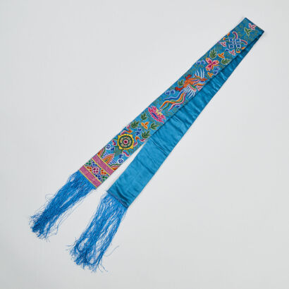 An Embroidered Sash, South Korea