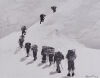 ALFRED GREGORY First carry of stores to the South Col, Wylie leading Sherpas - start of Lhotse Face, 1953/1992
