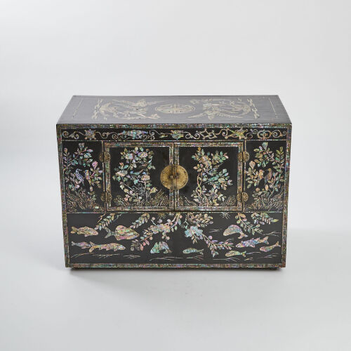 A Korean Lacquerware Chest