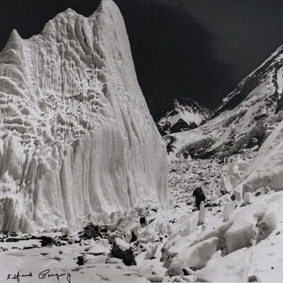ALFRED GREGORY Ice Pinnacle - Base Camp