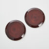 A Pair of Lacquerware Coasters - 2