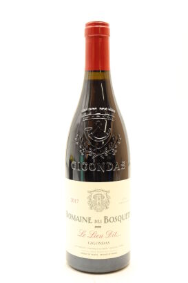 (1) 2017 Domaine des Bosquets Gigondas Le Lieu Dit, Rhone [JR17] [WS94]