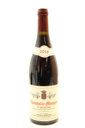 (1) 2018 Domaine Ghislaine Barthod Les Cras, Chambolle-Musigny Premier Cru