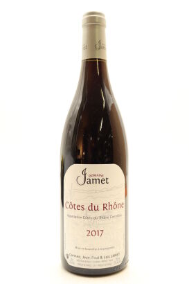 (1) 2017 Domaine Jamet Cotes du Rhone, France [JR17]