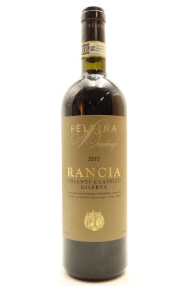 (1) 2010 Felsina Berardenga Rancia, Chianti Classico Riserva DOCG [JR16.5] [RP95] [WE93]