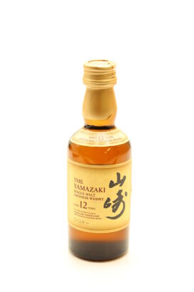 (1) The Yamazaki 12 Year Old Single Malt Japanese Whisky Miniature, 43% ABV, 50ml