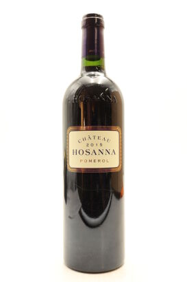 (1) 2015 Chateau Hosanna, Pomerol [JR16] [RP97] [WE95] [WS94]