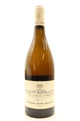 (1) 2017 Domaine Henri Boillot Clos de la Mouchere Monopole, Puligny-Montrachet Premier Cru [JR17.5]