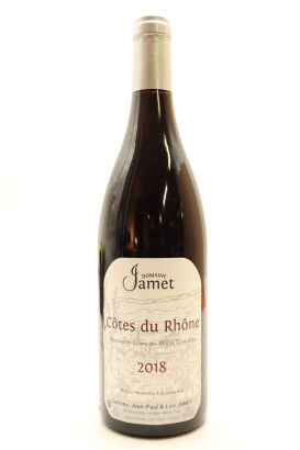 (1) 2018 Domaine Jamet Cotes du Rhone, France