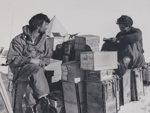 ALFRED GREGORY Ward & Bourdillon at Base Camp