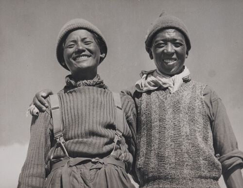 ALFRED GREGORY Ang Nima and Da Namgyal, the two highest Sherpas