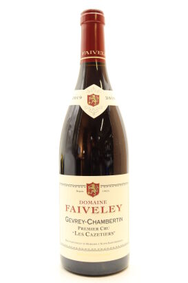 (1) 2019 Domaine Faiveley Les Cazetiers, Gevrey-Chambertin Premier Cru [WS95]