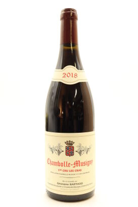 (1) 2018 Domaine Ghislaine Barthod Les Cras, Chambolle-Musigny Premier Cru