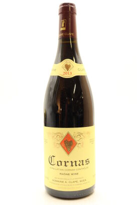 (1) 2013 Domaine Auguste Clape Cornas, Rhone [JR17.5] [RP95] [WS96]