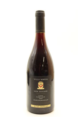 (1) 2000 Villa Maria Single Vineyard Lloyd Pinot Noir, Marlborough