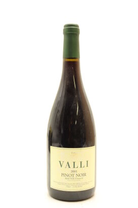 (1) 2001 Valli Bald Hills Vineyard Pinot Noir, Central Otago