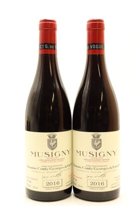 (2) 2016 Domaine Comte Georges de Vogue Musigny Grand Cru 'Cuvee Vieilles Vignes', Cote de Nuits [JR18]