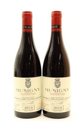 (2) 2018 Domaine Comte Georges de Vogue Musigny Grand Cru 'Cuvee Vieilles Vignes', Cote de Nuits